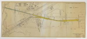 Primary view of object titled 'Station Map - Lands, Tracks, and Structures St. Louis Southwestern Railway Company of Texas North Ft. Worth'.