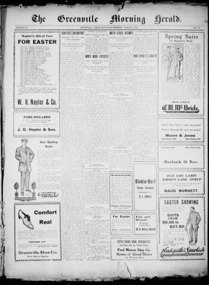 The Greenville Morning Herald. (Greenville, Tex.), Vol. 20, No. 153, Ed. 1, Saturday, March 12, 1910