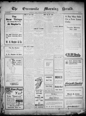 The Greenville Morning Herald. (Greenville, Tex.), Vol. 20, No. 206, Ed. 1, Thursday, May 12, 1910