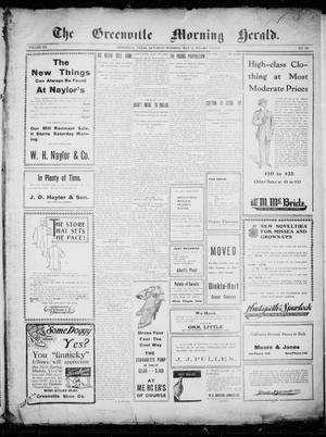 The Greenville Morning Herald. (Greenville, Tex.), Vol. 20, No. 208, Ed. 1, Saturday, May 14, 1910