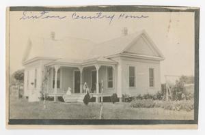 Primary view of object titled '[Sinton Country Home]'.