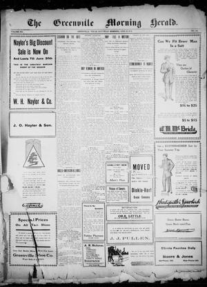 The Greenville Morning Herald. (Greenville, Tex.), Vol. 20, No. 244, Ed. 1, Saturday, June 25, 1910