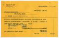 Primary view of [Invoice for Sugarland Industries, September 8, 1954]