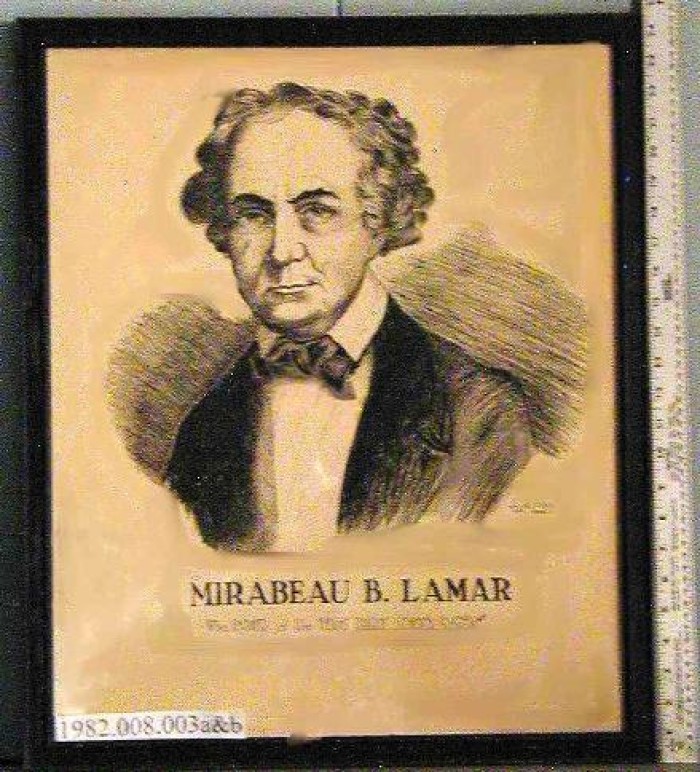 Mirabeau B Lamar The Portal To Texas History.