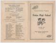 Thumbnail image of item number 3 in: '[Sinton High School Commencement Program, Spring 1950]'.
