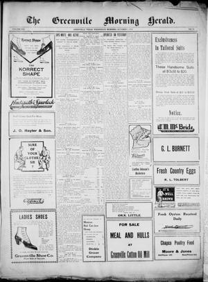 The Greenville Morning Herald. (Greenville, Tex.), Vol. 20, No. 30, Ed. 1, Wednesday, October 5, 1910