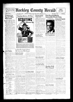 Hockley County Herald (Levelland, Tex.), Vol. 16, No. 27, Ed. 1 Friday, February 9, 1940