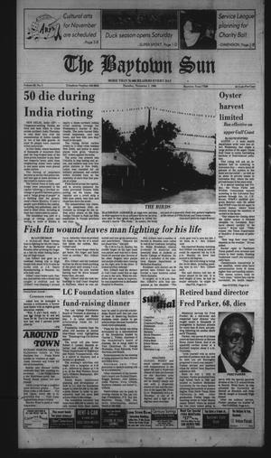 The Baytown Sun (Baytown, Tex.), Vol. 63, No. 1, Ed. 1 Thursday, November 1, 1984