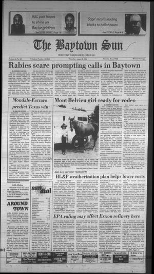 The Baytown Sun (Baytown, Tex.), Vol. 62, No. 237, Ed. 1 Thursday, August 2, 1984