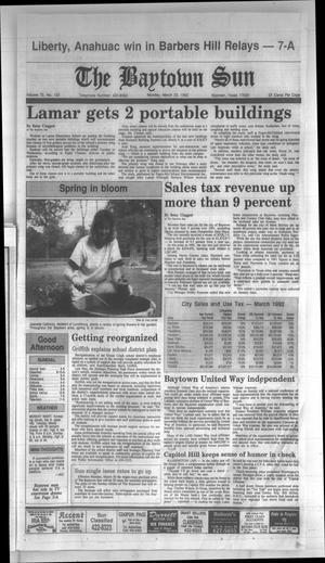 The Baytown Sun (Baytown, Tex.), Vol. 70, No. 123, Ed. 1 Monday, March 23, 1992