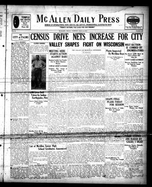 McAllen Daily Press (McAllen, Tex.), Vol. 10, No. 121, Ed. 1 Tuesday, May 6, 1930