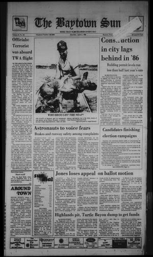 The Baytown Sun (Baytown, Tex.), Vol. 64, No. 131, Ed. 1 Thursday, April 3, 1986