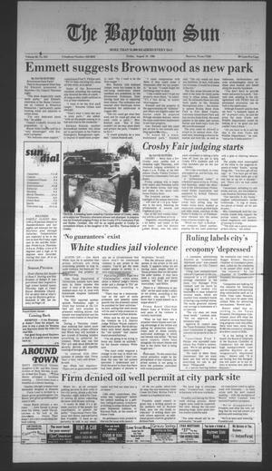 The Baytown Sun (Baytown, Tex.), Vol. 62, No. 244, Ed. 1 Friday, August 10, 1984