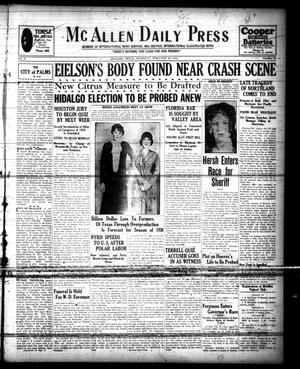 McAllen Daily Press (McAllen, Tex.), Vol. 10, No. 55, Ed. 1 Thursday, February 20, 1930