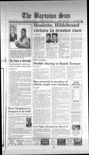 The Baytown Sun (Baytown, Tex.), Vol. 70, No. 69, Ed. 1 Monday, January 20, 1992