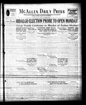 McAllen Daily Press (McAllen, Tex.), Vol. 9, No. 303, Ed. 1 Sunday, December 8, 1929