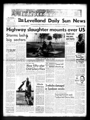 The Levelland Daily Sun News (Levelland, Tex.), Vol. 18, No. 255, Ed. 1 Monday, July 4, 1960