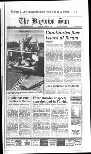 The Baytown Sun (Baytown, Tex.), Vol. 70, No. 305, Ed. 1 Wednesday, October 21, 1992