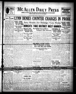 McAllen Daily Press (McAllen, Tex.), Vol. 10, No. 57, Ed. 1 Sunday, February 23, 1930