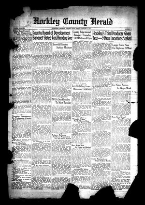 Primary view of object titled 'Hockley County Herald (Levelland, Tex.), Vol. 14, No. 22, Ed. 1 Friday, January 7, 1938'.