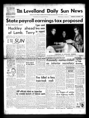 The Levelland Daily Sun News (Levelland, Tex.), Vol. 19, No. 83, Ed. 1 Wednesday, December 7, 1960