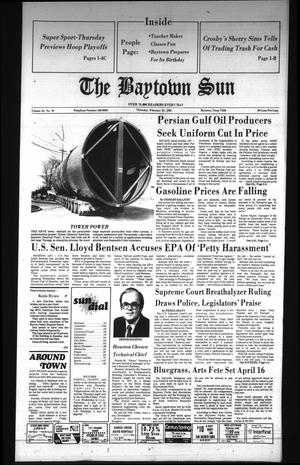 The Baytown Sun (Baytown, Tex.), Vol. 61, No. 099, Ed. 1 Thursday, February 24, 1983