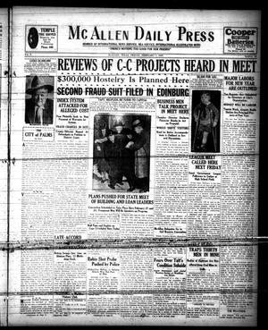 McAllen Daily Press (McAllen, Tex.), Vol. 10, No. 44, Ed. 1 Friday, February 7, 1930