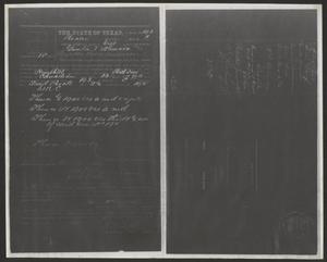 Primary view of object titled '[Photostat Copy of File No. 42643]'.