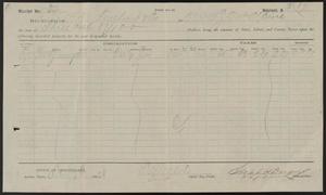 Primary view of object titled '[Receipt for Taxes Paid by H. M. Trueheart & Company, 1892]'.