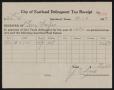Primary view of [Receipt for City of Eastland Delinquent Taxes, September 19, 1935]