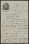 Thumbnail image of item number 1 in: '[Letter from Henry Sayles to A. W. McQueen, August 21, 1906]'.