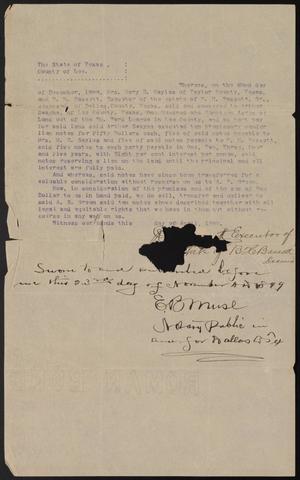 [Transfer of Land from Sayles and Bassett to Arthur Swayne]