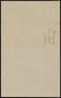 Thumbnail image of item number 2 in: '[Inventory of Property Owned by Henry Sayles, T. O. Anderson, and M. Marx, 1892]'.