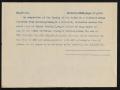Primary view of [Promissory Note To Morgan Jones, September 17, 1908]