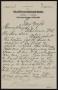 Letter: [Letter from C. C. Hemming to Henry Sayles, January 31, 1916]