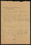 Text: [Notes Discussing the Tract of Land, S 1/2 of NW 1/4 Section 143 E. L…
