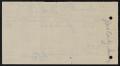 Thumbnail image of item number 2 in: '[Receipt for Montgomery County Taxes, 1911]'.