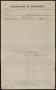 Primary view of [Inventory of Property Owned by Henry Sayles "Etal", 1913]