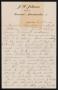 Thumbnail image of item number 1 in: '[Letter From J. W. Johnson to Messrs. Bradshaw and Sayles, August 30, 1907]'.