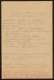 Text: [Notes Discussing the Land in Ochiltree County]