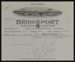Thumbnail image of item number 1 in: '[Copy of Invoice from The Bridgeport Machine Company to Jake Hamon Jr.]'.