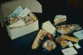 Photograph: [Box of wrapped food]