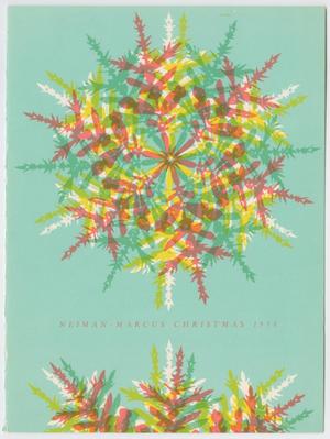 Primary view of object titled '[Menu: Neiman-Marcus Christmas, 1958]'.