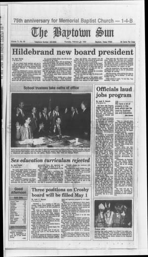 The Baytown Sun (Baytown, Tex.), Vol. 71, No. 95, Ed. 1 Thursday, February 18, 1993