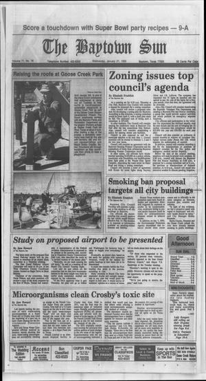 The Baytown Sun (Baytown, Tex.), Vol. 71, No. 76, Ed. 1 Wednesday, January 27, 1993
