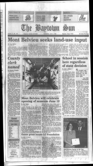 The Baytown Sun (Baytown, Tex.), Vol. 71, No. 184, Ed. 1 Wednesday, June 2, 1993