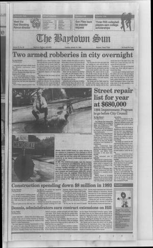 The Baytown Sun (Baytown, Tex.), Vol. 72, No. 68, Ed. 1 Tuesday, January 18, 1994