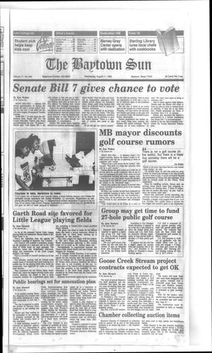 The Baytown Sun (Baytown, Tex.), Vol. 71, No. 244, Ed. 1 Wednesday, August 11, 1993