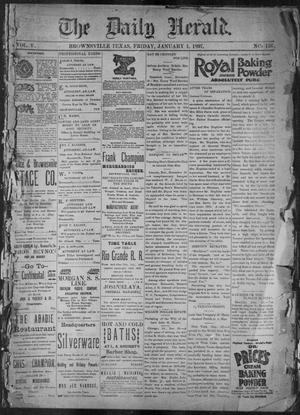 The Daily Herald (Brownsville, Tex.), Vol. 5, No. 156, Ed. 1, Friday, January 1, 1897