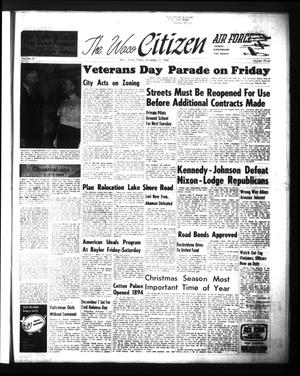 The Waco Citizen (Waco, Tex.), Vol. 27, No. 11, Ed. 1 Friday, November 11, 1960